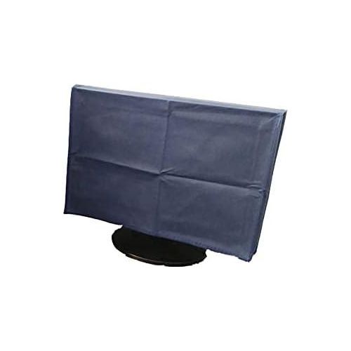 Universal 3Pieces Computer Dust Cover Monitor + Keyboard Dust Proof-Black