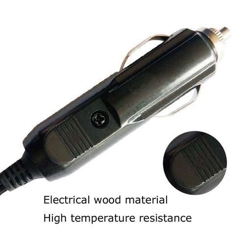 Universal Black 1.8M Car Refrigerator Power Cord