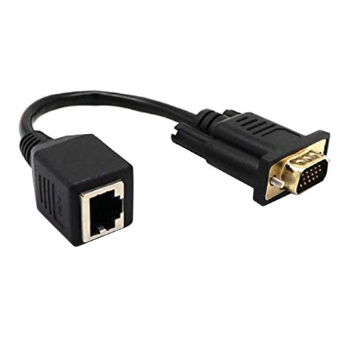 915 Generation VGA to RJ45 Adapter Network Cable to VGA Network Cable Conne