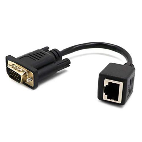 915 Generation VGA to RJ45 Adapter Network Cable to VGA Network Cable Conne