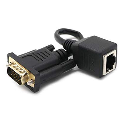 915 Generation VGA to RJ45 Adapter Network Cable to VGA Network Cable Conne