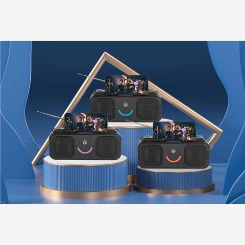 Mce Portable Bluetooth Speaker Tf Fm - Multi Colour