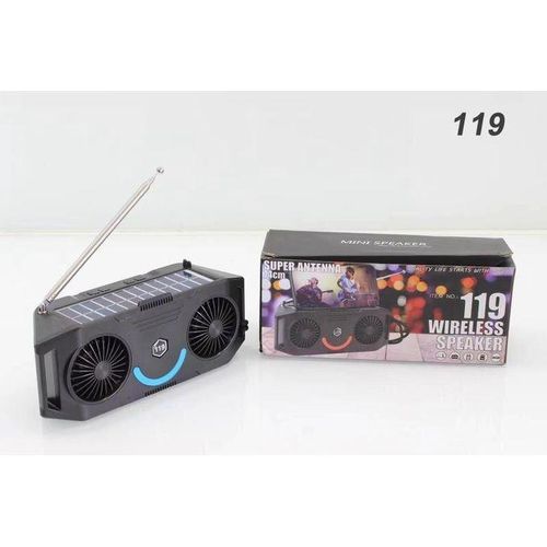 Mce  119 super Antenna Wireless Speaker With Fm Radio, Super Bass Bt Mini Speaker Wireless Bluetooth Speakers - multicolour