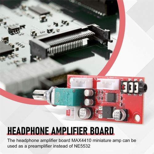 Headphone Amplifier Board MAX4410 Miniature Amp Can Be Used