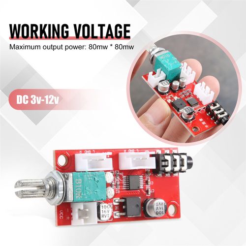 Headphone Amplifier Board MAX4410 Miniature Amp Can Be Used