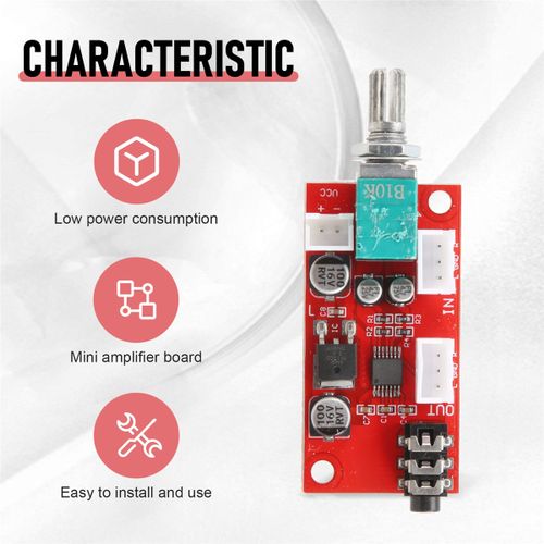 Headphone Amplifier Board MAX4410 Miniature Amp Can Be Used