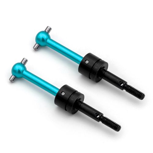 Aluminum Alloy Universal CVD Drive Shaft Dogbone Joint Replacement for  Tamiya TT01 TT02 1/10 Remote Control Car