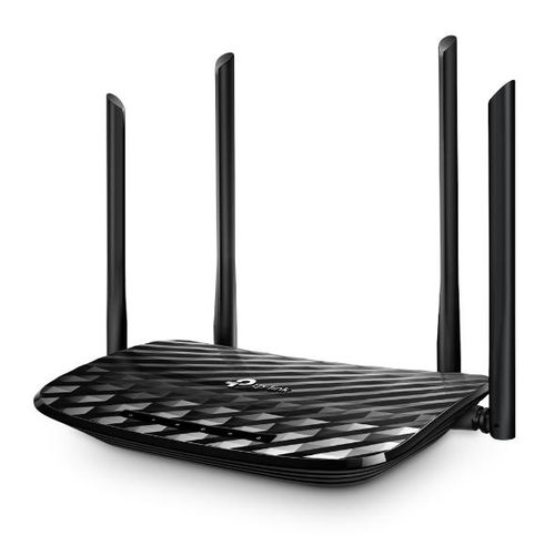 TP Link Archer C6 AC1200 Wireless MU-MIMO Gigabit Router-Black