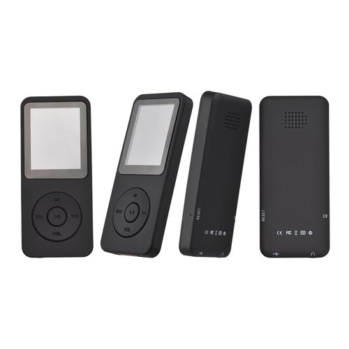 Portable MP4 Player with 64GB Memory Card MP3 Music Player 1.77 Inch LCD Screen Video Player Photo Viewer Support Music FM Radio Video E-book Recorder