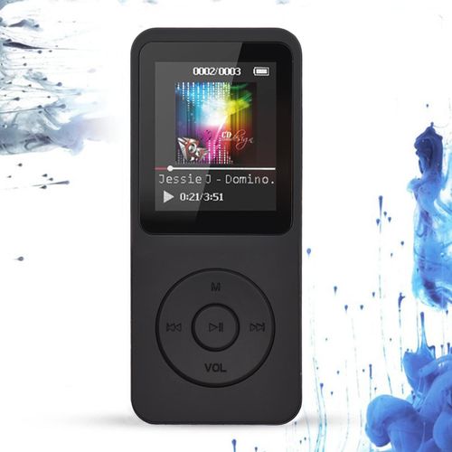 Portable MP4 Player with 64GB Memory Card MP3 Music Player 1.77 Inch LCD Screen Video Player Photo Viewer Support Music FM Radio Video E-book Recorder
