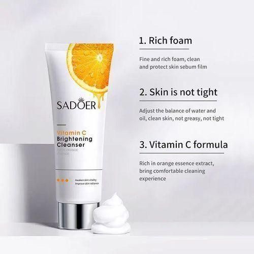 Sadoer Deep cleansing Vitamin C Brightening Face Cleanser