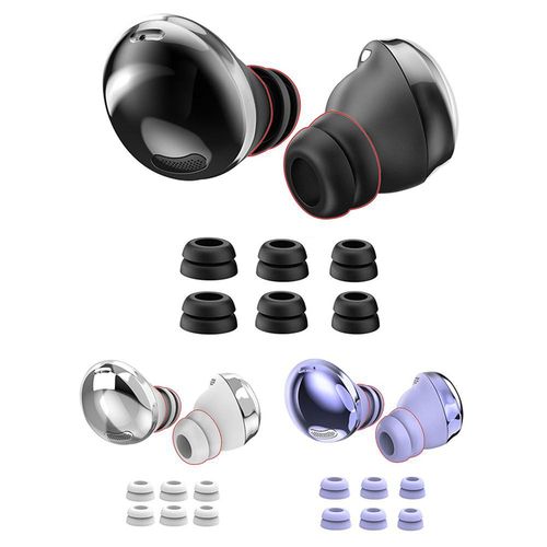 915 Generation 3 Pair Silicone Earbuds for Galaxy Buds Pro Headphones,Black