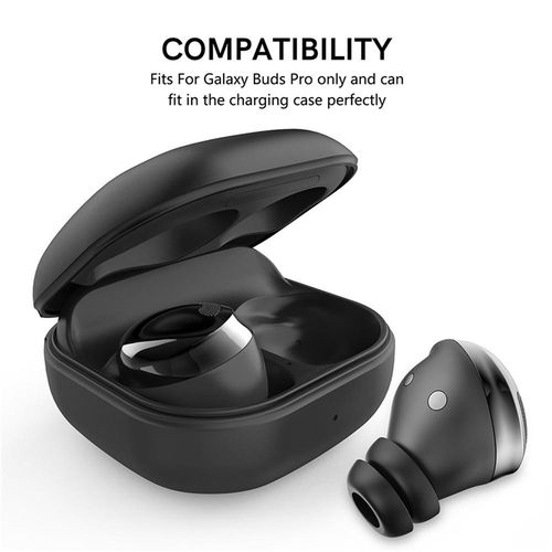 915 Generation 3 Pair Silicone Earbuds for Galaxy Buds Pro Headphones,Black