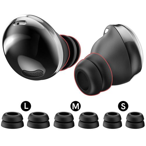 915 Generation 3 Pair Silicone Earbuds for Galaxy Buds Pro Headphones,Black