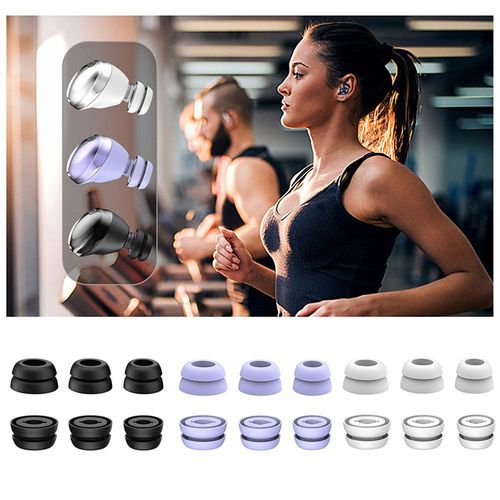 915 Generation 3 Pair Silicone Earbuds for Galaxy Buds Pro Headphones,Black