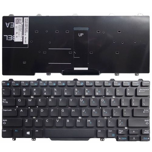 DELL Laptop keyboard For Latitude 3340 3350 E5450-black