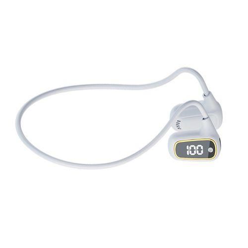 Earbud Bluetoothcompatible5.3 Dynamic Bone Conduction Earphone White