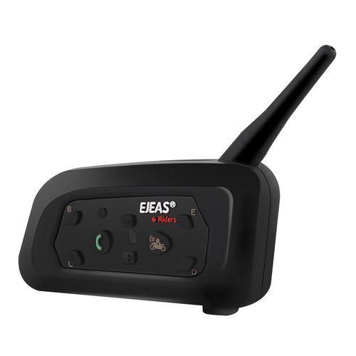 Ejeas V6 Pro Motorcycle  Intercom 1200M Duplex Interphone
