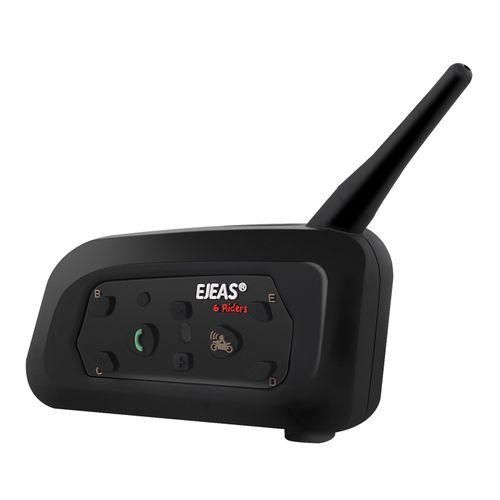 Ejeas V6 Pro Motorcycle  Intercom 1200M Duplex Interphone