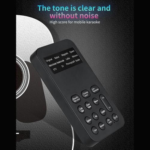 Mini Voice Changer Sound Effects Machine Audio Card 8 Fixed