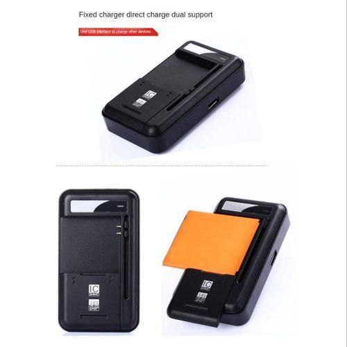 Universal Battery Charger with USB Output Port US