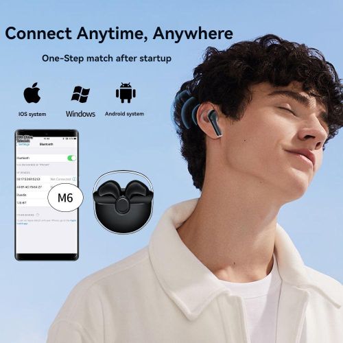 Bluetooth earphones, wireless sports earphones, LED display, ultra long battery life, waterproof