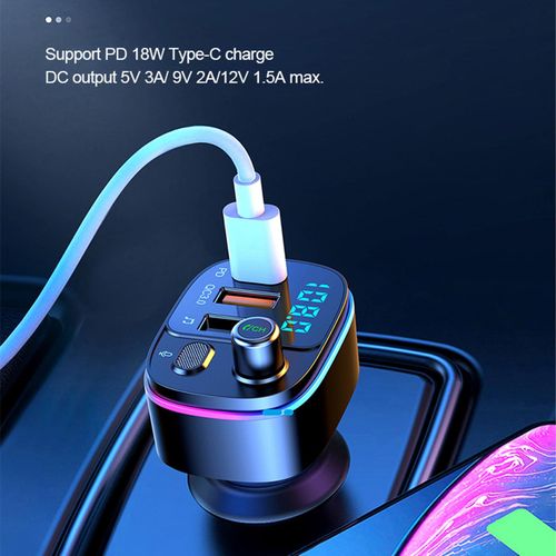 Car Bluetooth V5.0 FM  Mp3 Player  .0