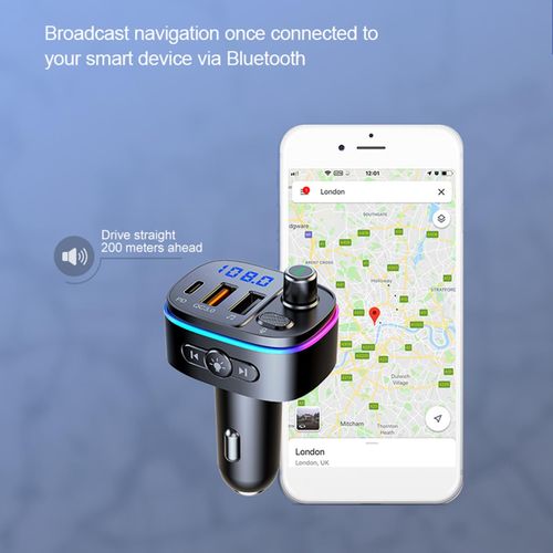 Car Bluetooth V5.0 FM  Mp3 Player  .0