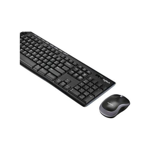 Logitech MK270 Wireless Keyboard and Mouse Combo - Black