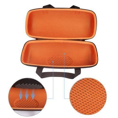 Storage Box for JBL Xtreme 3 Protective Cover Bag Case for Xtreme3 Portable Wireless Speaker Bag BlackOrange