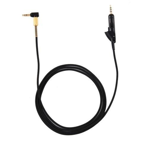 For Boss QC15 Headphone Audio Cable ZS0017 Black