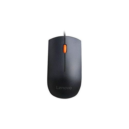 Lenovo1 Lenovo 300 Wired Plug & Play USB Mouse &ndash; Black