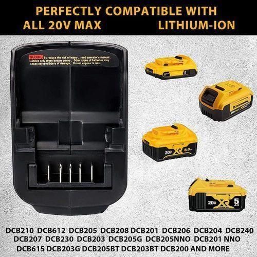 Battery Adapter for 18V Battery USB Phone Charger