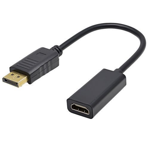 Displayport Dp to Hdmi Adapter Cable 1080P Black