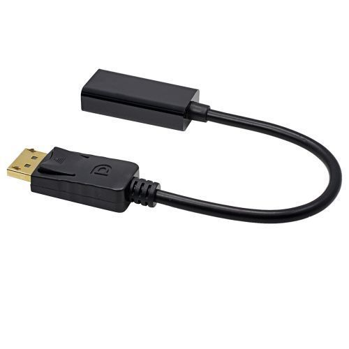 Displayport Dp to Hdmi Adapter Cable 1080P Black