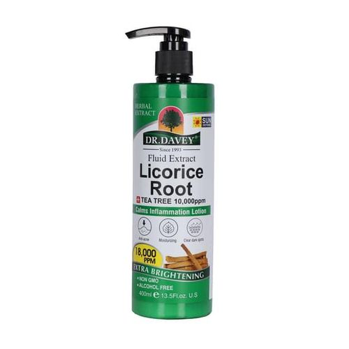 Dr Davey Licorice Root Skin Whitening Lotion.