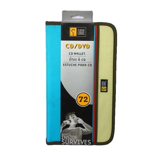 CD/DVD Binder Case (72 Disc Holder Storage Capacity)