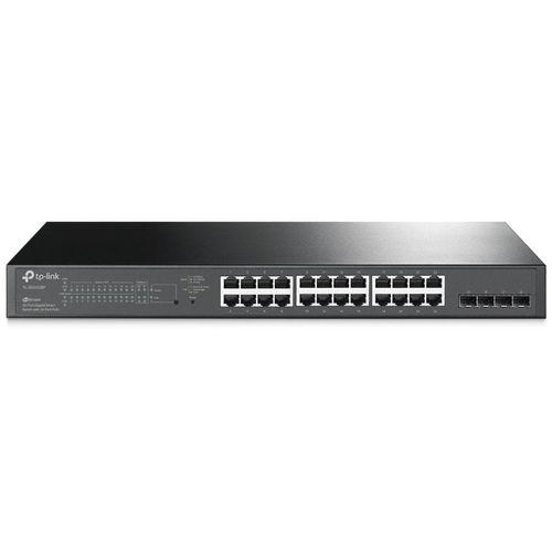 TP-Link JetStream 28-Port Gigabit Smart Switch with 24-Port PoE+  TL-SG2428P