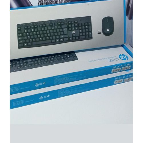Wireless Keyboard & Mouse Bundle - Black