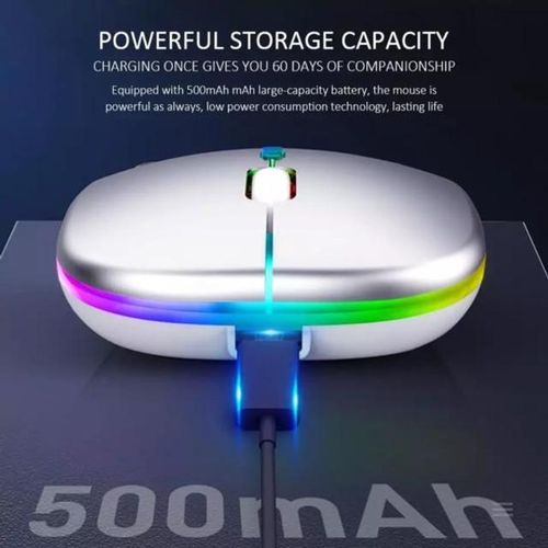 2.4G Mini Wireless Rechargeable LED RGB Optical Mouse