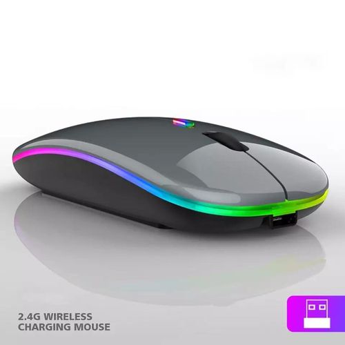 2.4G Mini Wireless Rechargeable LED RGB Optical Mouse