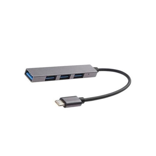 Hub Premium Aluminum 4 Port to USB 3.0 Type C  for iMac MacBook Pro and Normal laptops