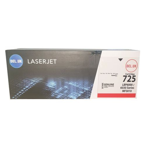Del.uk 725 Toner Cartridge For Canon Replacement-Black