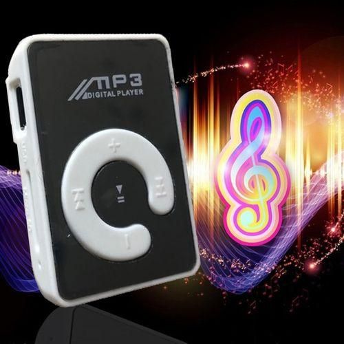 MT Portable Mini Clip USB MP3 Player Music Media Support Micro SD TF Card Hifiwhite