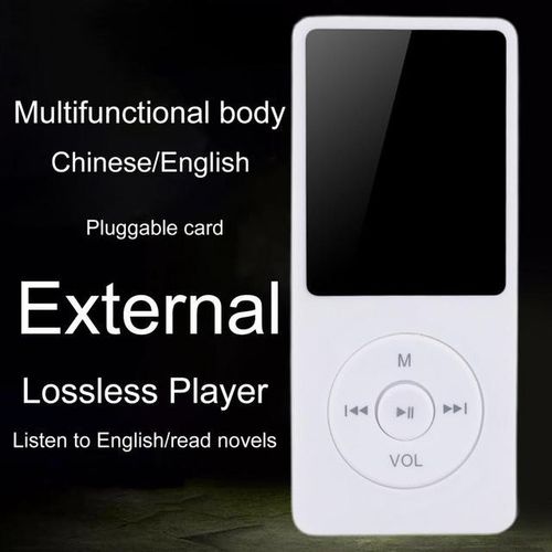 Mp4 Player With 16gb Sd Card Lossless Music Built-In Speaker Voice Recorder High-Quality Sound Player