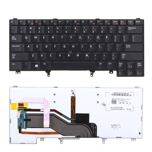 US backlit Keyboard For Dell Latitude E6320 E6320 E6420 E6430 E6440 E5420 E5430