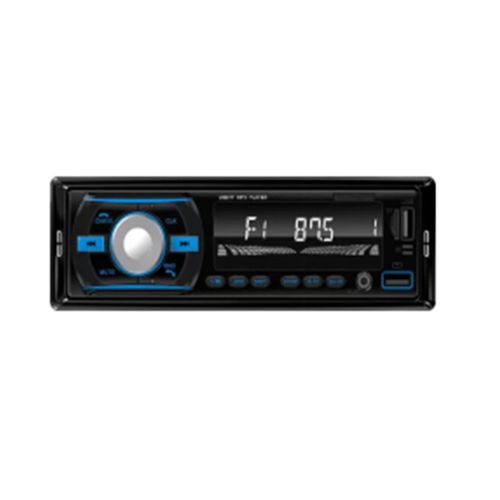 Car Colourful Lights Radio Autoradio Stereo Receiver Fm Aux 12v In-Dash 1din Bluetooth Mp3 Multimedia Player