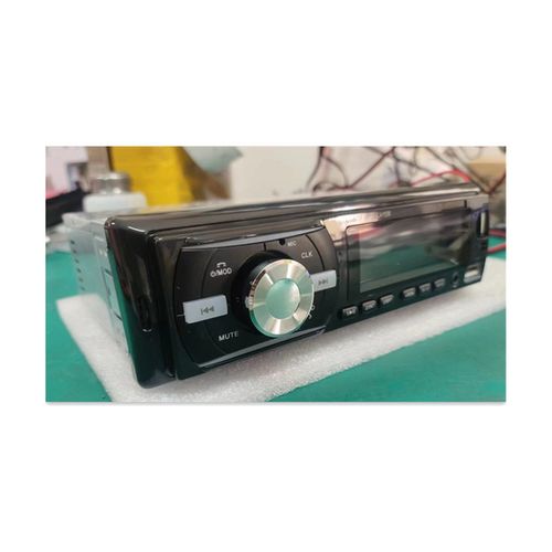 Car Colourful Lights Radio Autoradio Stereo Receiver Fm Aux 12v In-Dash 1din Bluetooth Mp3 Multimedia Player