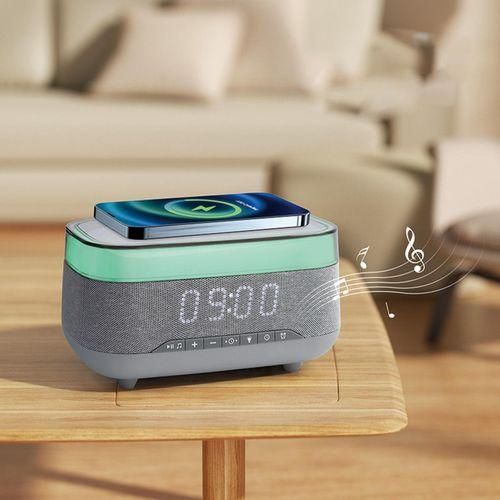Portable Speaker Practical With Wireless Charger For Gray