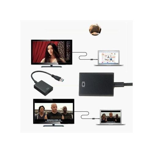 USB 3.0 to P HDMI Converter Cable Display Graphic Adapter fo